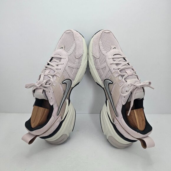 Nike | V2K Run 'Platinum Violet' suede sporty blokecore sneakers | WMS 11.5 - Picture 8 of 9